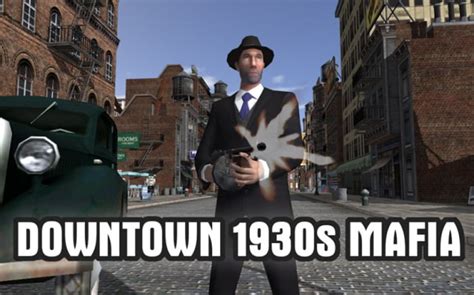 Create and drive your gang to the top. . Downtown 1930s mafia unblocked